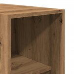 vidaXL Garde-robe chêne artisanal 30x50x200 cm bois d'ingénierie
