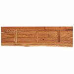 vidaXL Dessus de table 140x40x3 8 cm rectangulaire bois massif acacia
