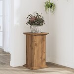 vidaXL Support pour plantes 33x33x60 cm bois d'ingénierie