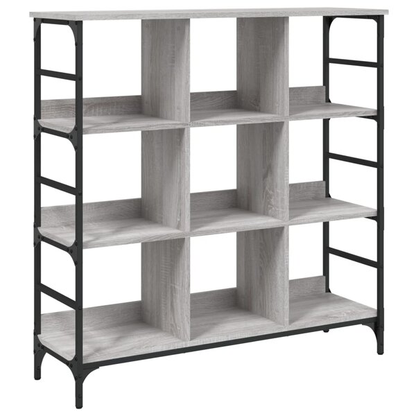 vidaXL Buffet sonoma gris 102x32x103 5 cm bois d'ingénierie