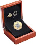 Pièce de monnaie en Or 200 Dollars g 60.08 Millésime 2024 SAPPHIRE JUBILEE SNOWFLAKE BROOCH