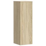 vidaXL Supports pour plantes 2 Pièces chêne sonoma bois d'ingénierie