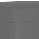 vidaXL Ensemble de canapés 3 Pièces coussins gris foncé tissu microfibre
