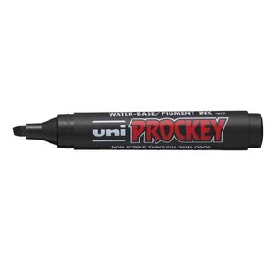 Marqueur permanent PROCKEY PM-126 Noir x 12 UNI-BALL
