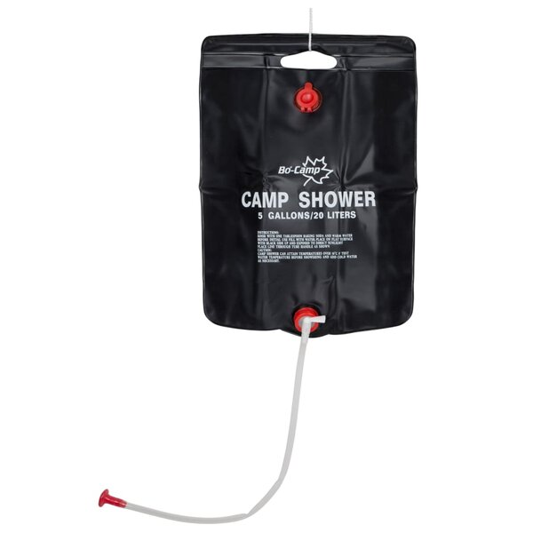 Bo-Camp Douche de camping 20 L Noir