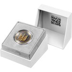 THE WINGS OF FREEDOM 1 Once Argent Proof Monnaie 1000 Satoshi United Crypto States 2025
