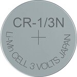 Pile bouton lithium 'Electronics' CR 1/3N (CR11108) VARTA