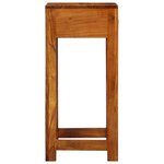 Support de téléphone vidaXL 35x35x75 cm en bois d'acacia massif