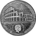 Pièce de monnaie en Argent 5 Dollars g 31.1 (1 oz) Millésime 2021 Roman Empire TITUS