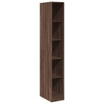 vidaXL Garde-robe chêne marron 30x50x200 cm bois d'ingénierie