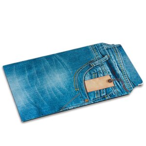 Lot de 10 enveloppes carton b-box 4 imprimée jeans format 250x353 mm