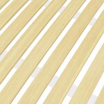 vidaXL Sommier à lattes avec 24 lattes 90x200 cm