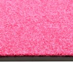 vidaXL Paillasson lavable Rose 60x90 cm