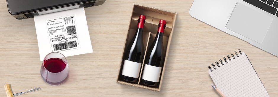 bouteilles vin étranger