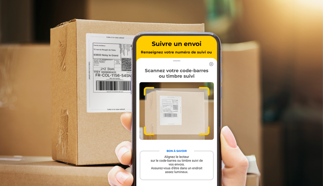 Un suivi de vos courriers et colis simplifié