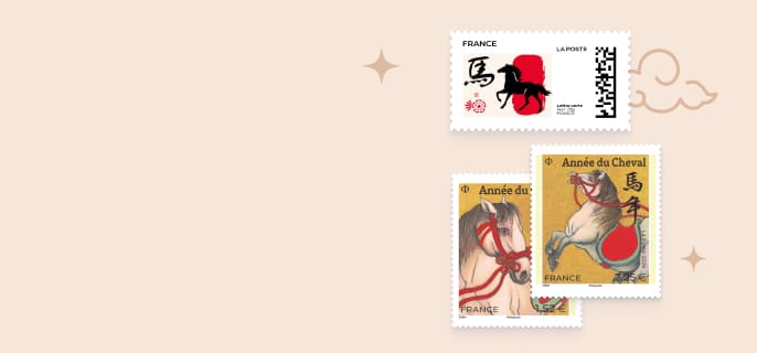 Découvrez les timbres du Nouvel an chinois 2026