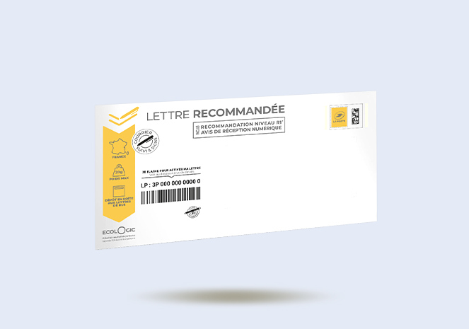 La lettre recommandée