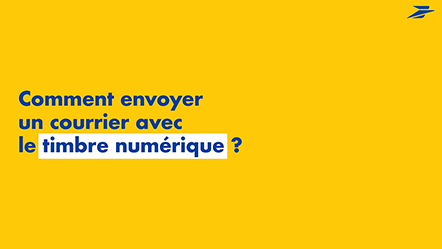 Vidéo : envoyer un courrier avec le timbre numérique