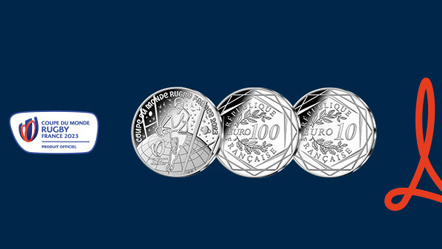 Monnaie de Paris - Collection Coupe du Monde de Rugby France 2023