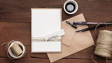 La lettre manuscrite, un message intemporel