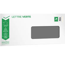 Prêt-à-Poster - Lettre verte suivie - 20g  - Enveloppe à fenêtre à l'unité 