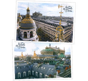 Lot De 6 Cartes Postales Toits De Paris Opera De Paris Boutique Particuliers La Poste