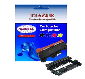 Kit Tambour+Toner compatibles avec Brother TN2420, DR2400 pour