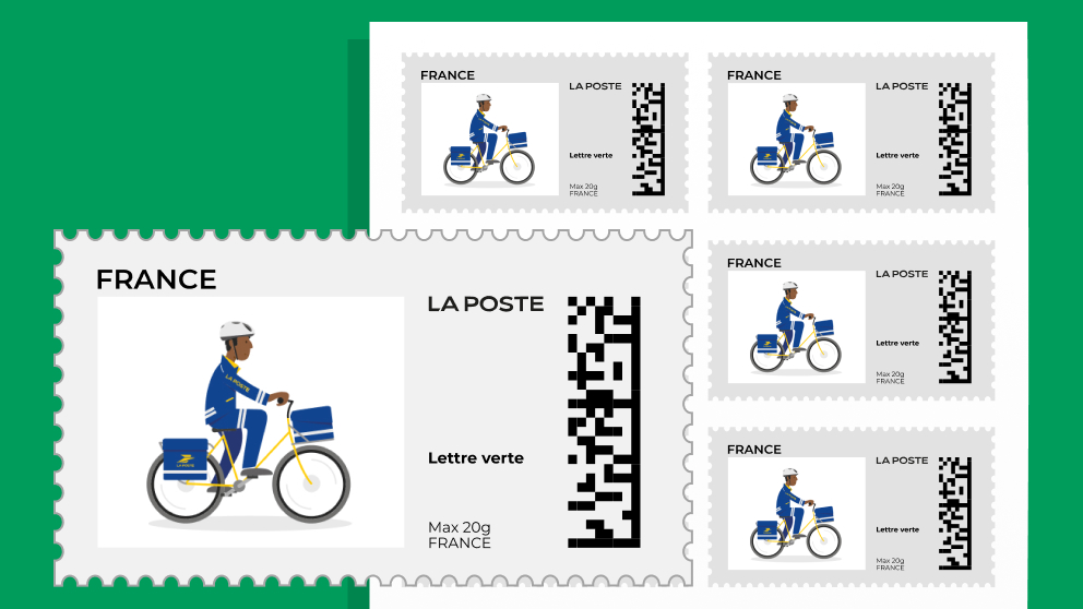 Lettre verte France Métropolitaine 20 g